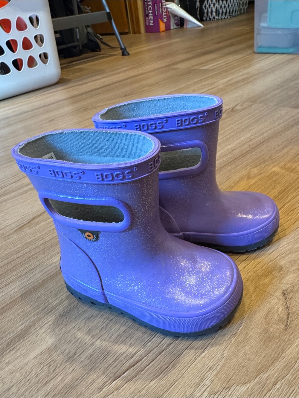 Bogs Kids Purple Rain & Snow Boots
